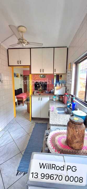 Apartamento para aluguel de temporada em Praia Grande (Vila Tupi)