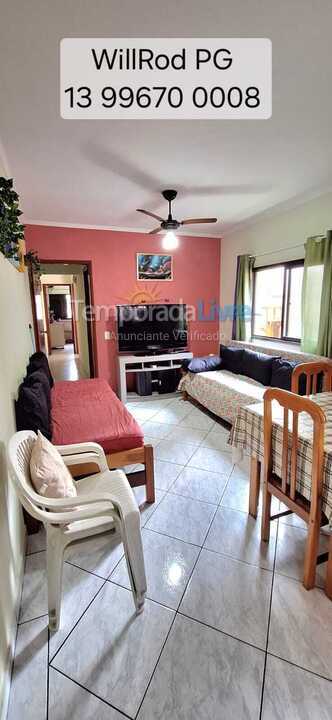 Apartamento para aluguel de temporada em Praia Grande (Vila Tupi)