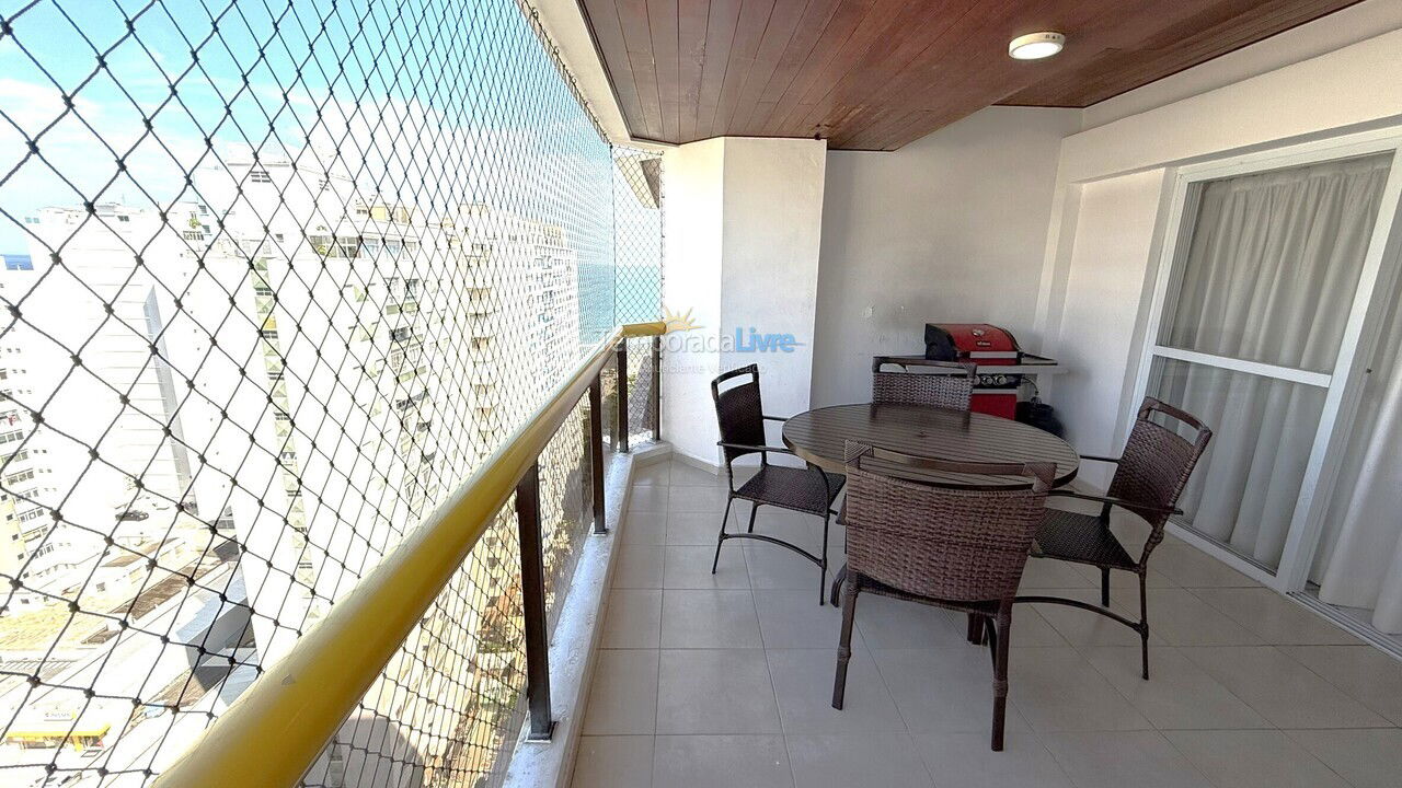 Apartamento para alquiler de vacaciones em Guarujá (Pitangueiras)