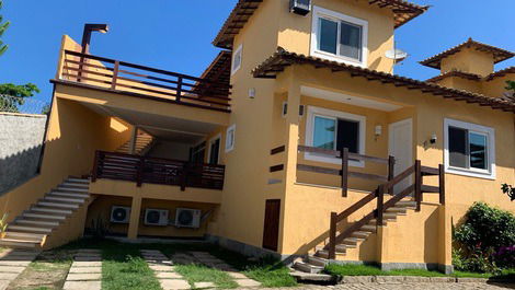 Wonderful house with sea view, 4 bedrooms in Praia Rasa, Búzios!