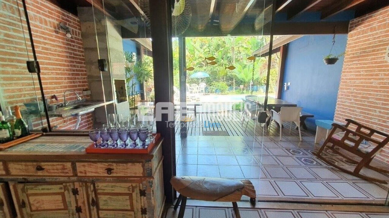 Casa para alquiler de vacaciones em Ubatuba (Itamambuca)