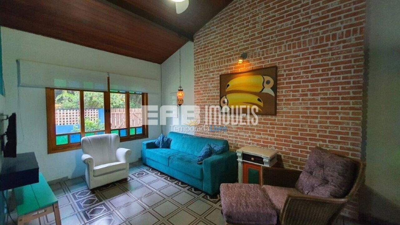 Casa para alquiler de vacaciones em Ubatuba (Itamambuca)