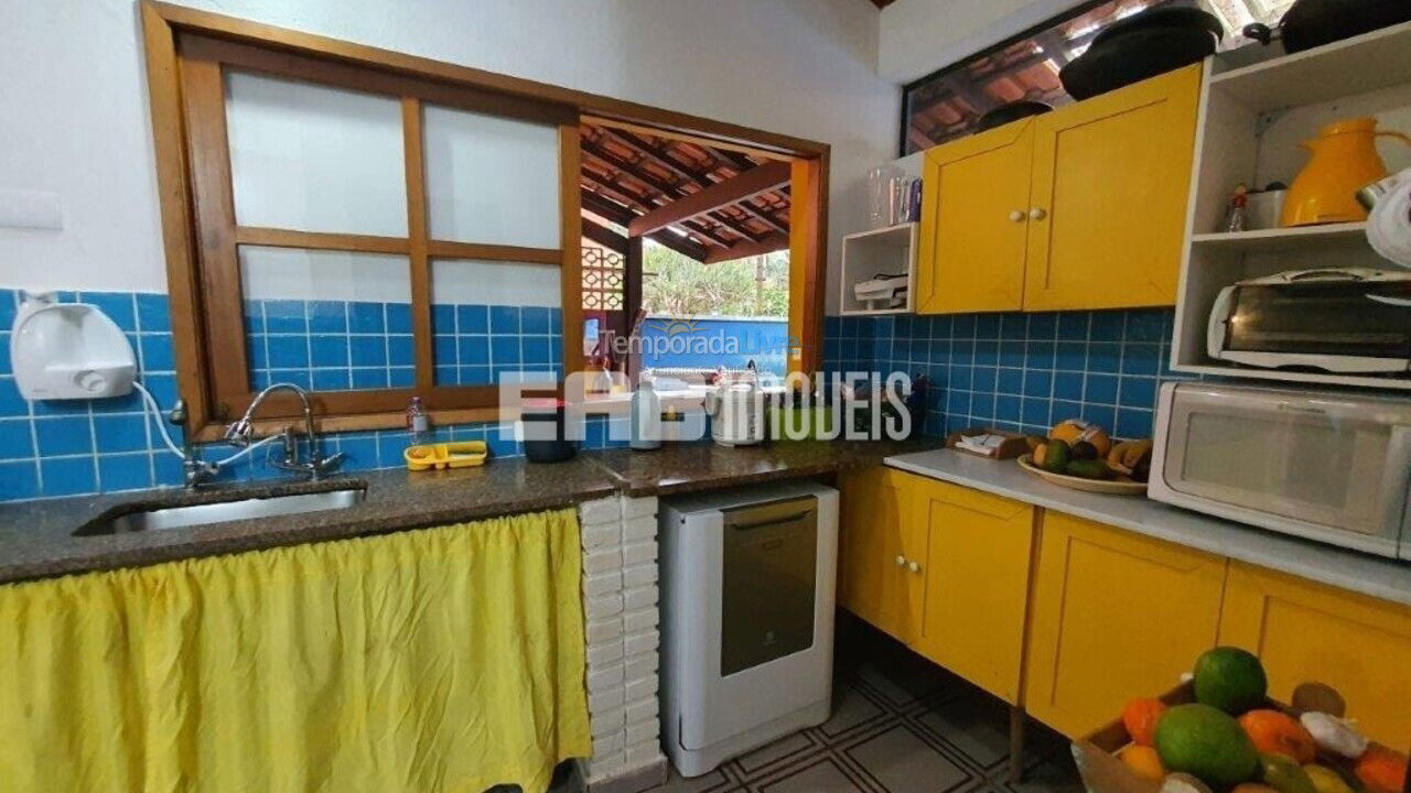 Casa para alquiler de vacaciones em Ubatuba (Itamambuca)