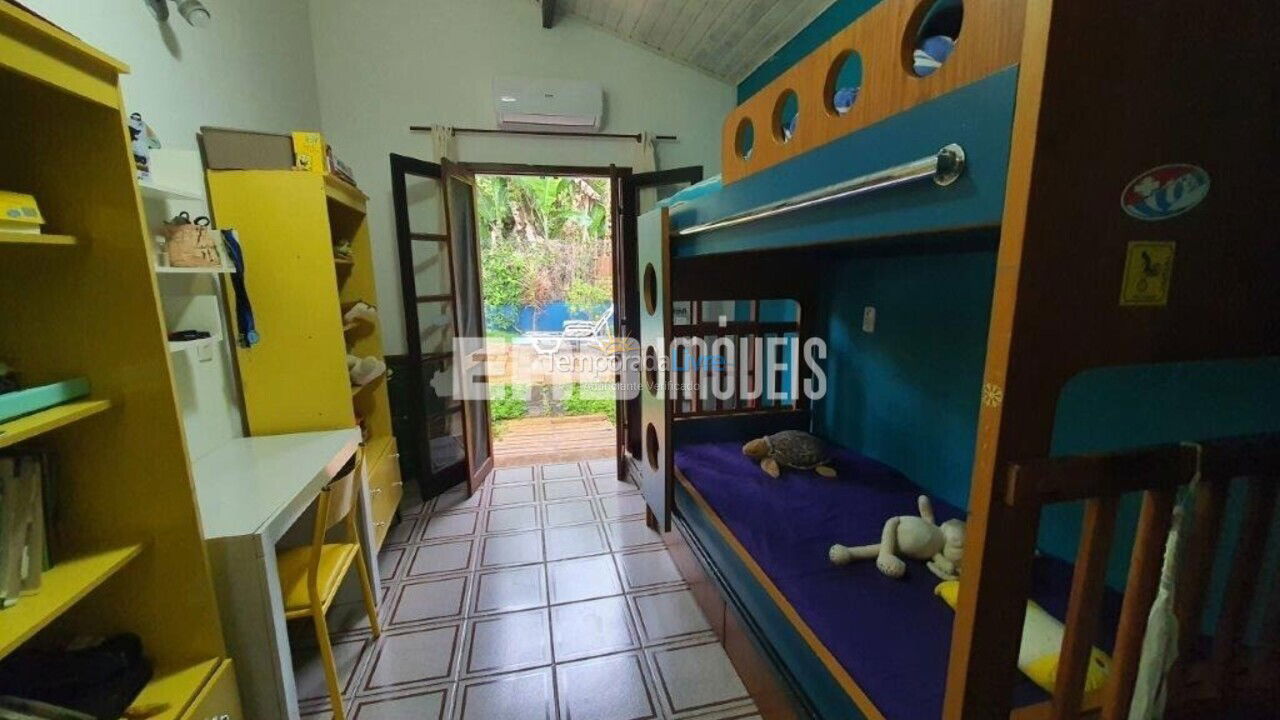 Casa para alquiler de vacaciones em Ubatuba (Itamambuca)