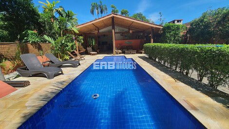 Casa para locação de temporada na Praia do Prumirim, Ubatuba