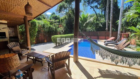 Casa para locação de temporada na Praia do Prumirim, Ubatuba