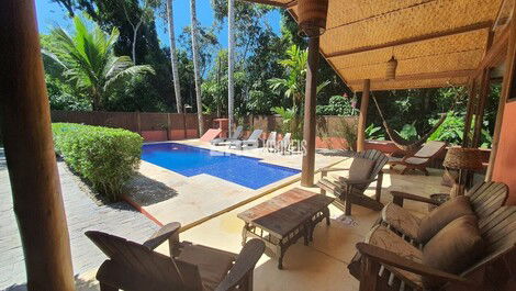 Casa para locação de temporada na Praia do Prumirim, Ubatuba