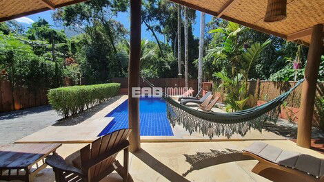 Casa para locação de temporada na Praia do Prumirim, Ubatuba