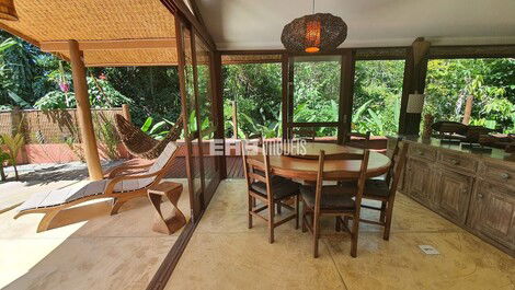 Casa para locação de temporada na Praia do Prumirim, Ubatuba