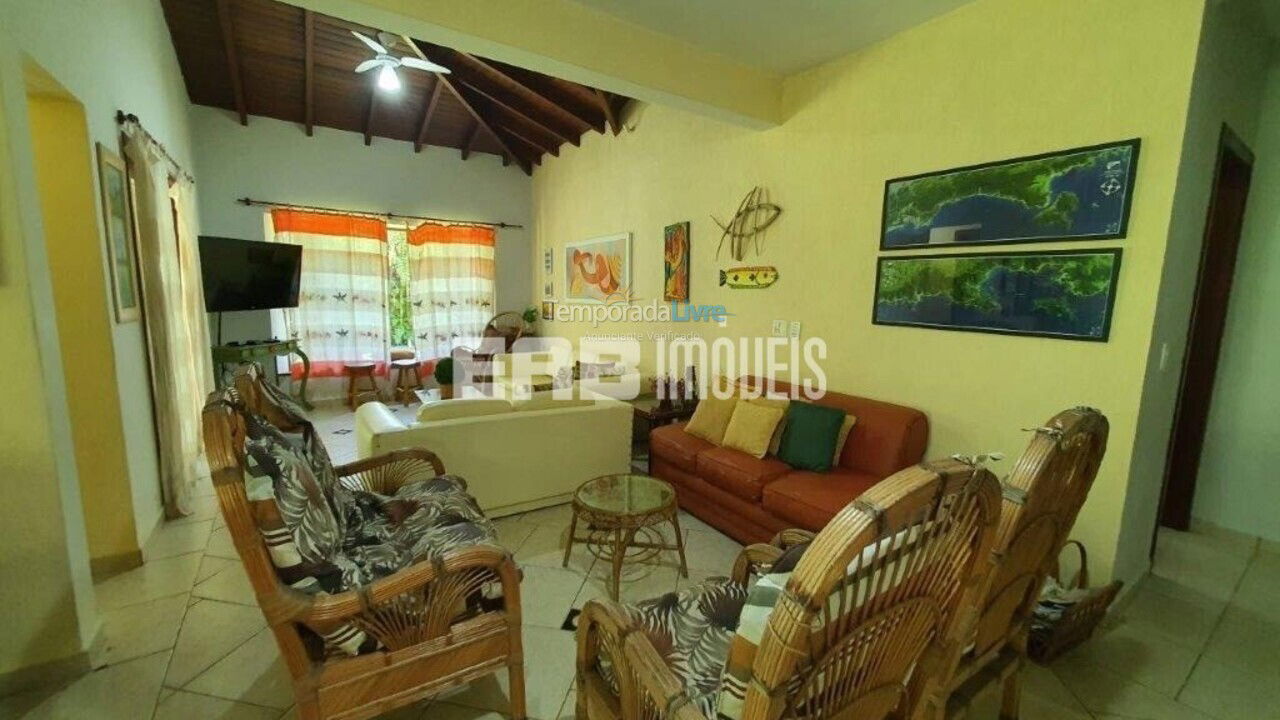 House for vacation rental in Ubatuba (Praia de Itamambuca)