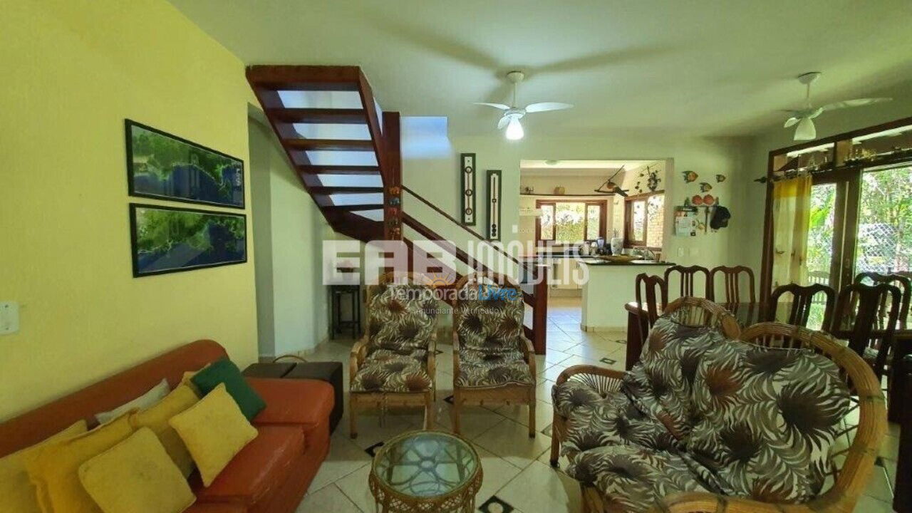 Casa para alquiler de vacaciones em Ubatuba (Praia de Itamambuca)