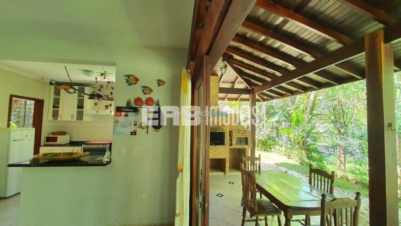 Casa para alquiler de vacaciones em Ubatuba (Praia de Itamambuca)