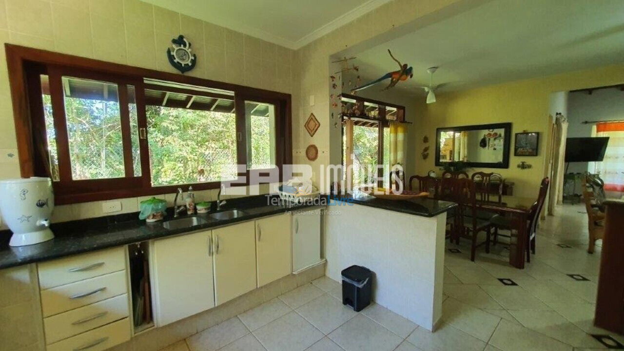 House for vacation rental in Ubatuba (Praia de Itamambuca)