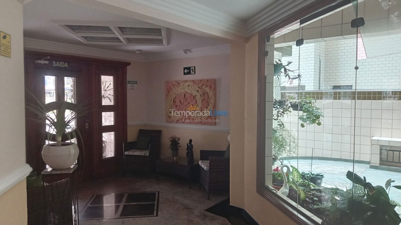 Apartment for vacation rental in Praia Grande (Aviação)