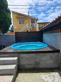 House with small lagoon pool