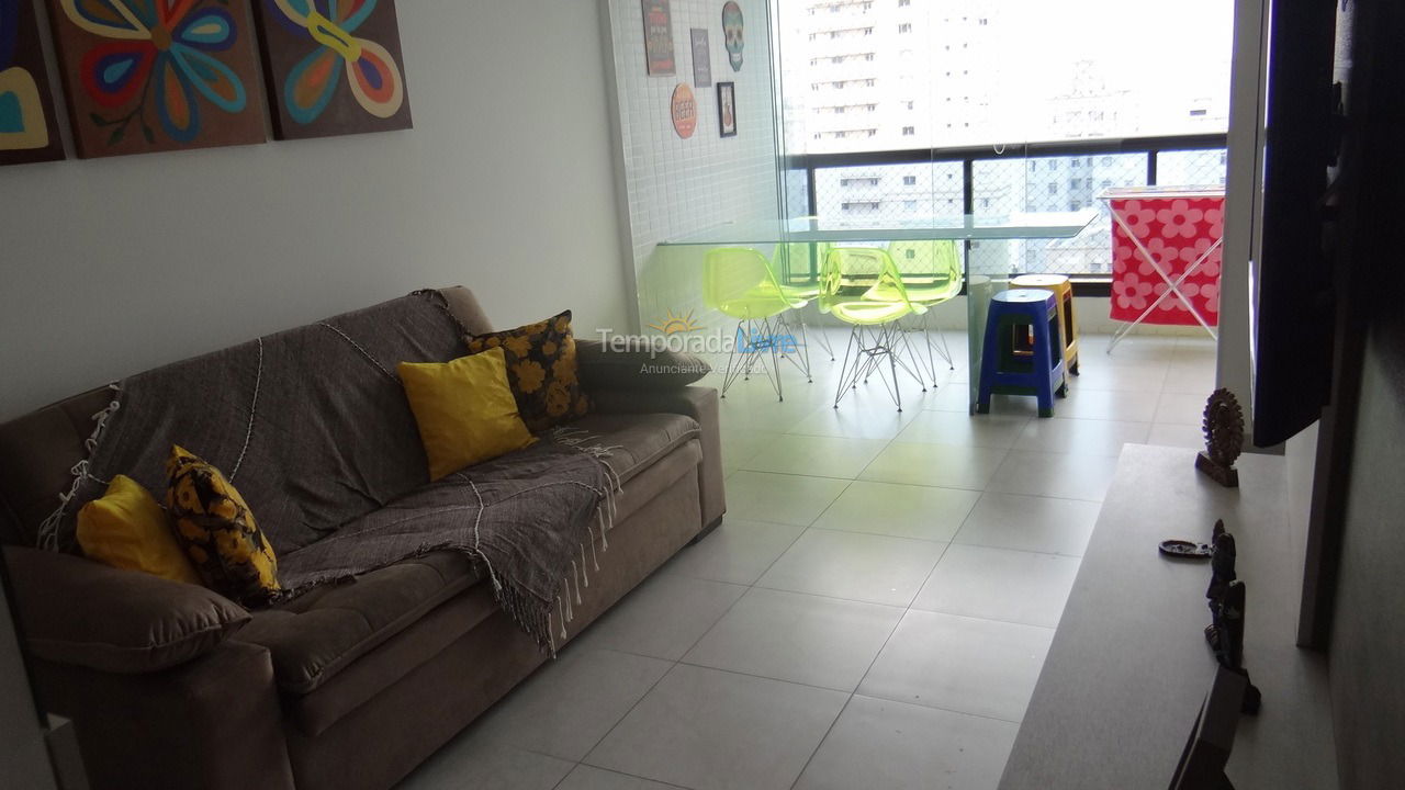 Apartamento para aluguel de temporada em Guarujá (Pitangueiras)