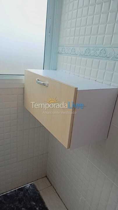 Apartment for vacation rental in Praia Grande (Vila Tupi)