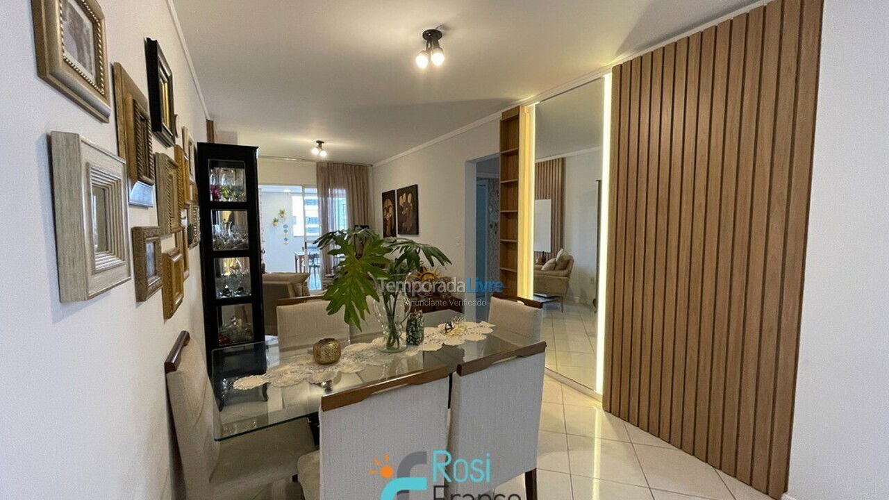Apartment for vacation rental in Itapema (Meia Praia Quadra do Mar)