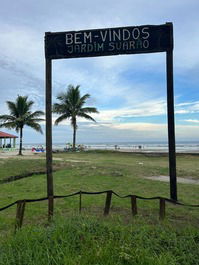 Casa con piscina y playa justo ahí (Suarão)