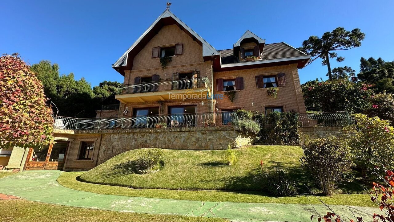 Casa para alquiler de vacaciones em Campos do Jordão (Véu da Noiva)