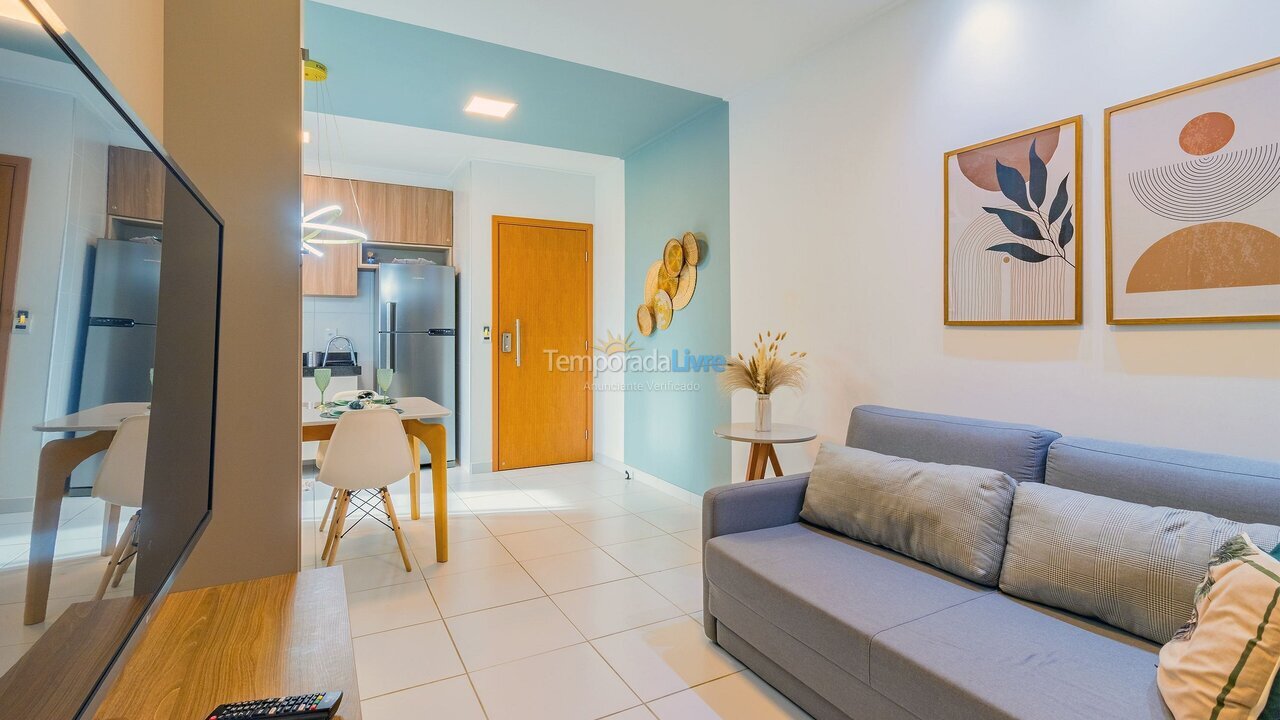 Apartamento para aluguel de temporada em Ipojuca (Praia de Muro Alto)