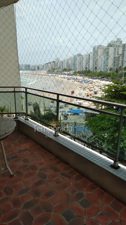 Apartamento para alquiler de vacaciones em Guarujá (Pitangueiras)