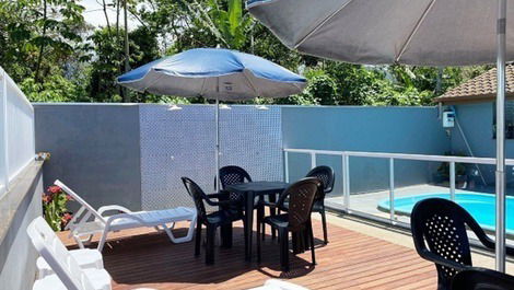 Chalet para 10 personas, aire acondicionado, WIFI, piscina comunitaria