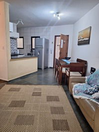 APARTMENT FOR 8 PEOPLE GREAT LOCATION BERTIOGA - ENSEADA