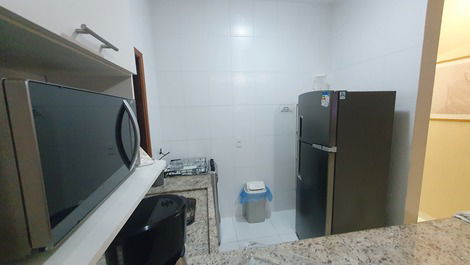 Apartamento lindo praia do Sapê, com jeitinho e conforto de casa