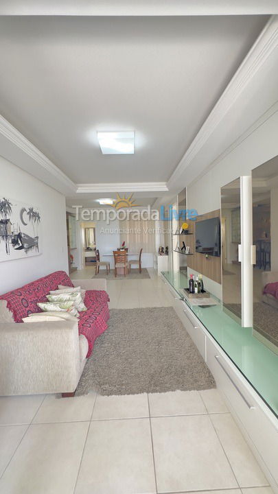 Apartment for vacation rental in Governador Celso Ramos (Praia de Palmas)