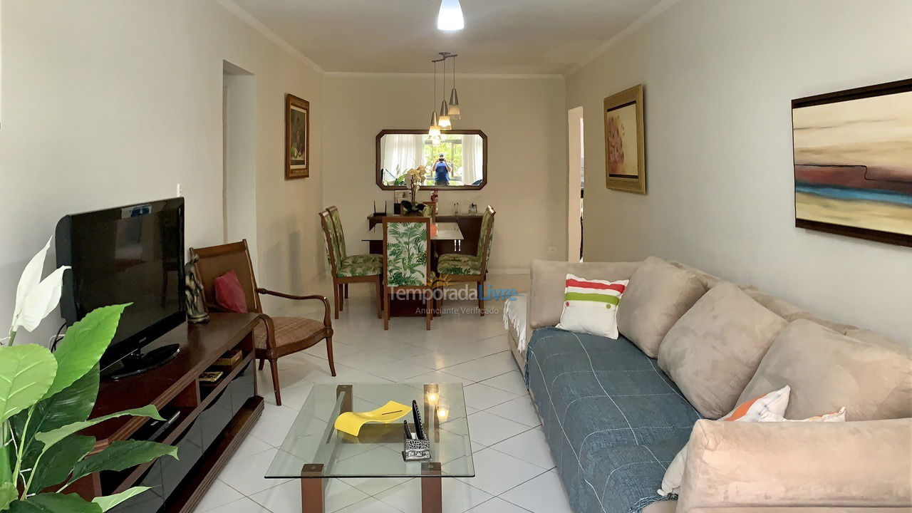 Apartamento para alquiler de vacaciones em Guarujá (Pitangueiras)