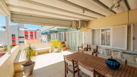 Apartment with 3 bedrooms on the avenue with sea view - Bombinhas