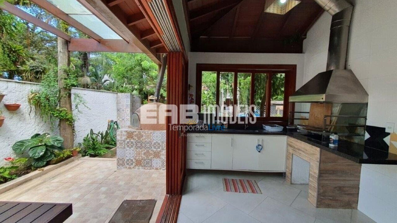 House for vacation rental in Ubatuba (Praia de Itamambuca)