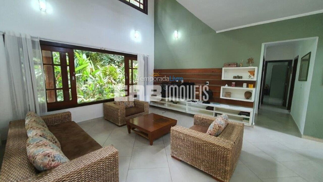 House for vacation rental in Ubatuba (Praia de Itamambuca)