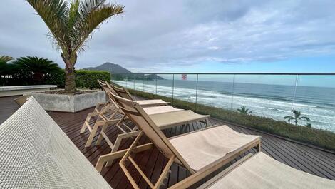 Apartamento Praia Grande Ubatuba Frente al Mar - RESERVA DNA H031103