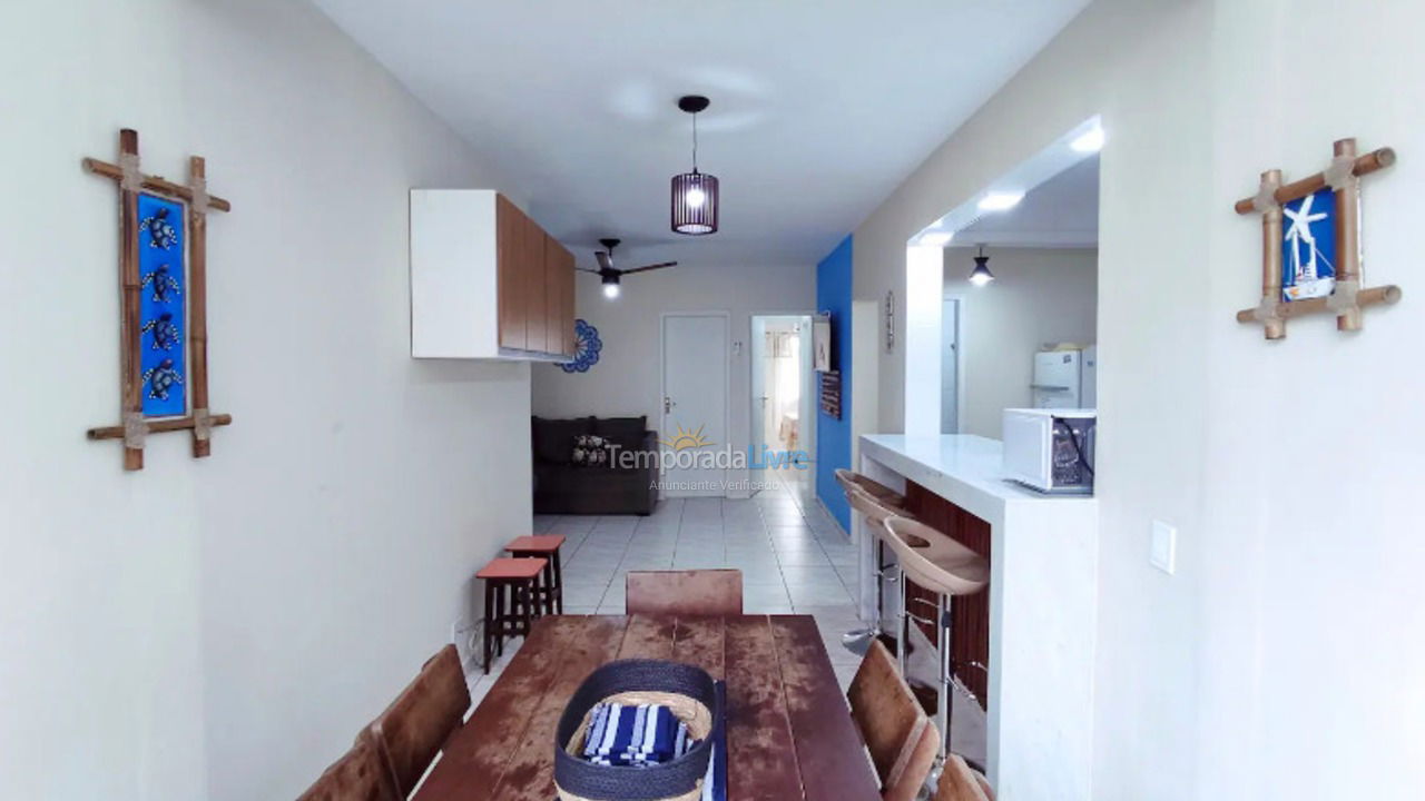 Apartment for vacation rental in Ubatuba (Praia do Tenório)