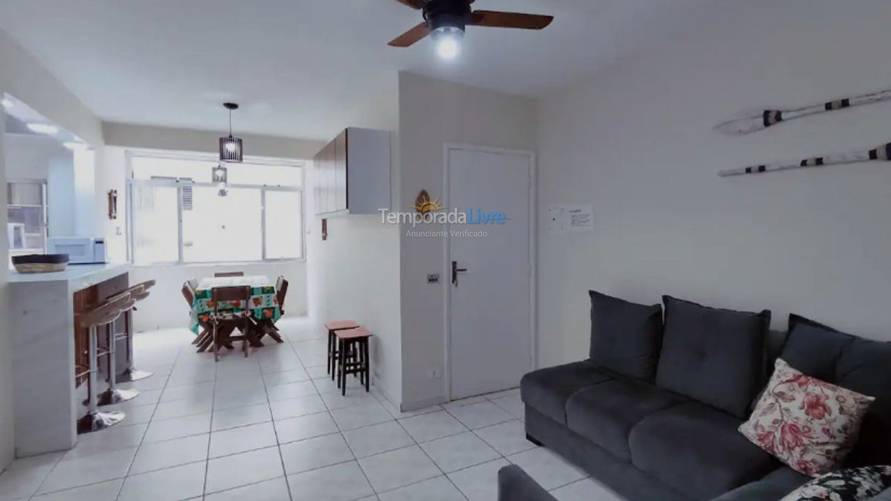 Apartment for vacation rental in Ubatuba (Praia do Tenório)