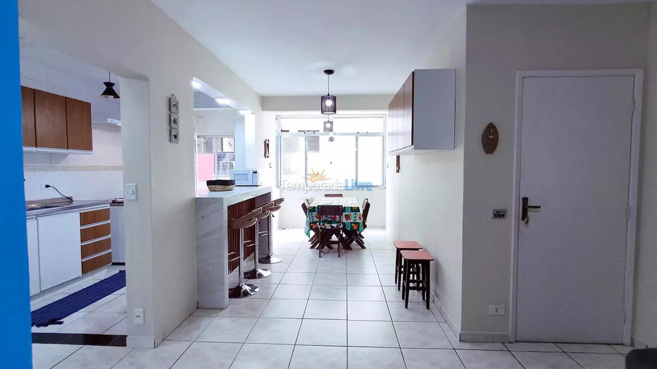 Apartment for vacation rental in Ubatuba (Praia do Tenório)