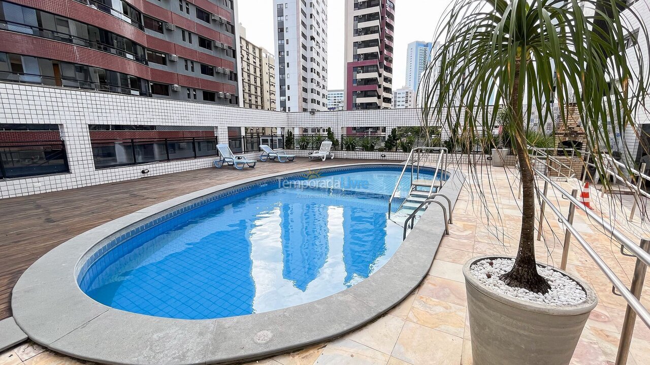 Apartamento para aluguel de temporada em Natal (Rn Praia dos Artistas)