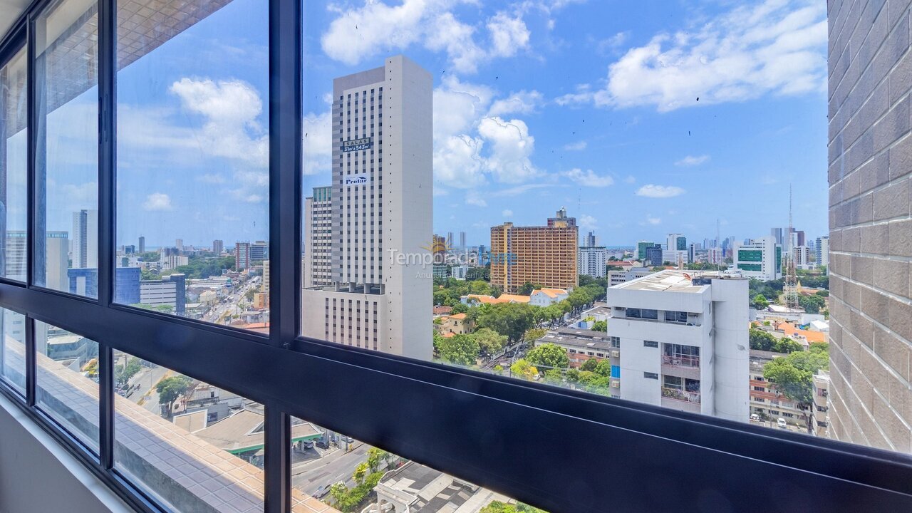 Apartamento para aluguel de temporada em Recife (Pe Boa Vista)