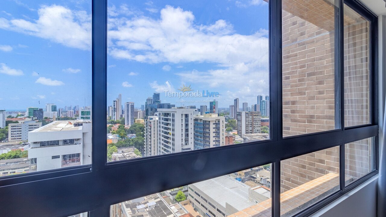 Apartamento para aluguel de temporada em Recife (Pe Boa Vista)