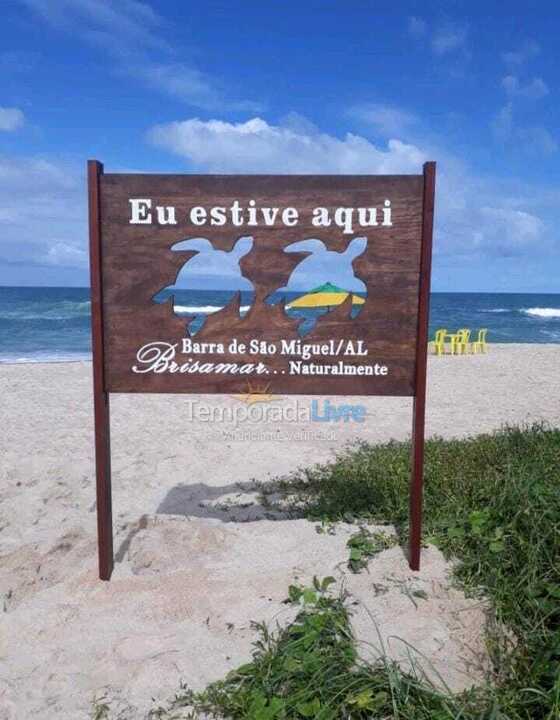 Casa para aluguel de temporada em Barra de São Miguel (Barramar)