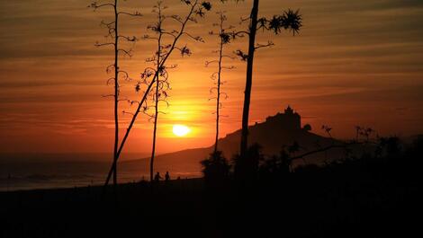 Pôr do sol em itaúna - saquarema 