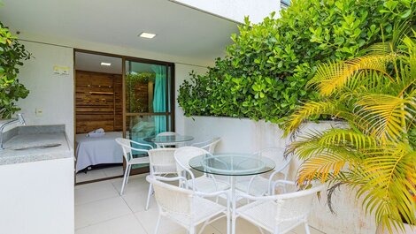 Laguna Beach #108 - Flat com jardim por Carpediem