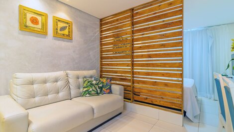 Laguna Beach #108 - Flat com jardim por Carpediem