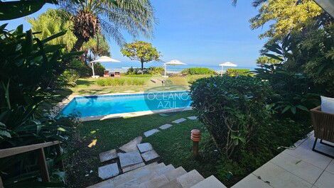 Casa a Venda Pé na Areia Vista ao Mar Juquehy - 5 suítes, piscina,...