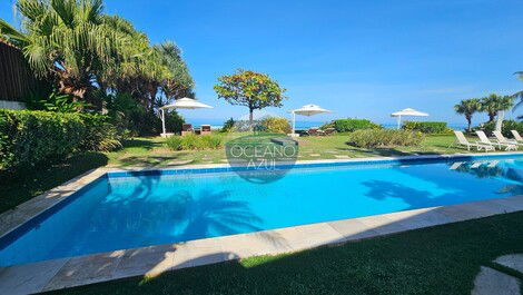 Casa a Venda Pé na Areia Vista ao Mar Juquehy - 5 suítes, piscina,...