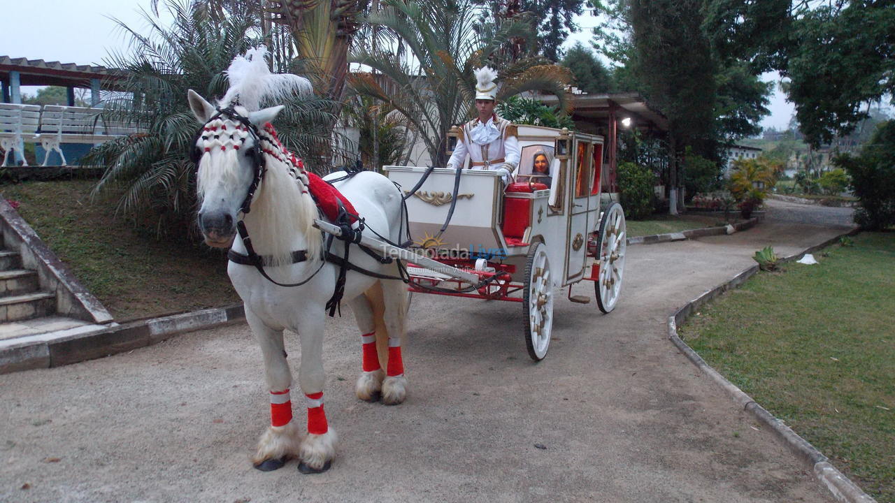 Granja para alquiler de vacaciones em Mogi das Cruzes (Biritiba Ussu)