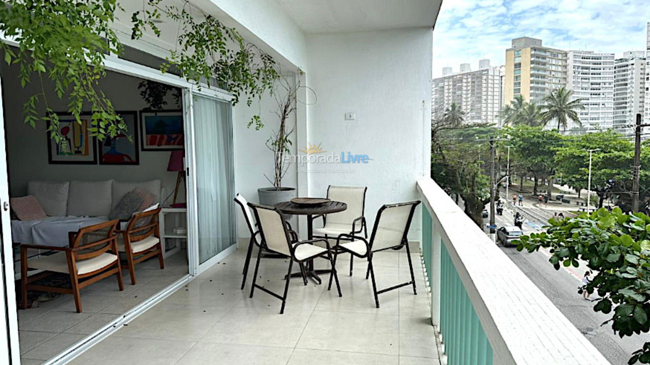 Apartamento para aluguel de temporada em Guarujá (Pitangueiras)