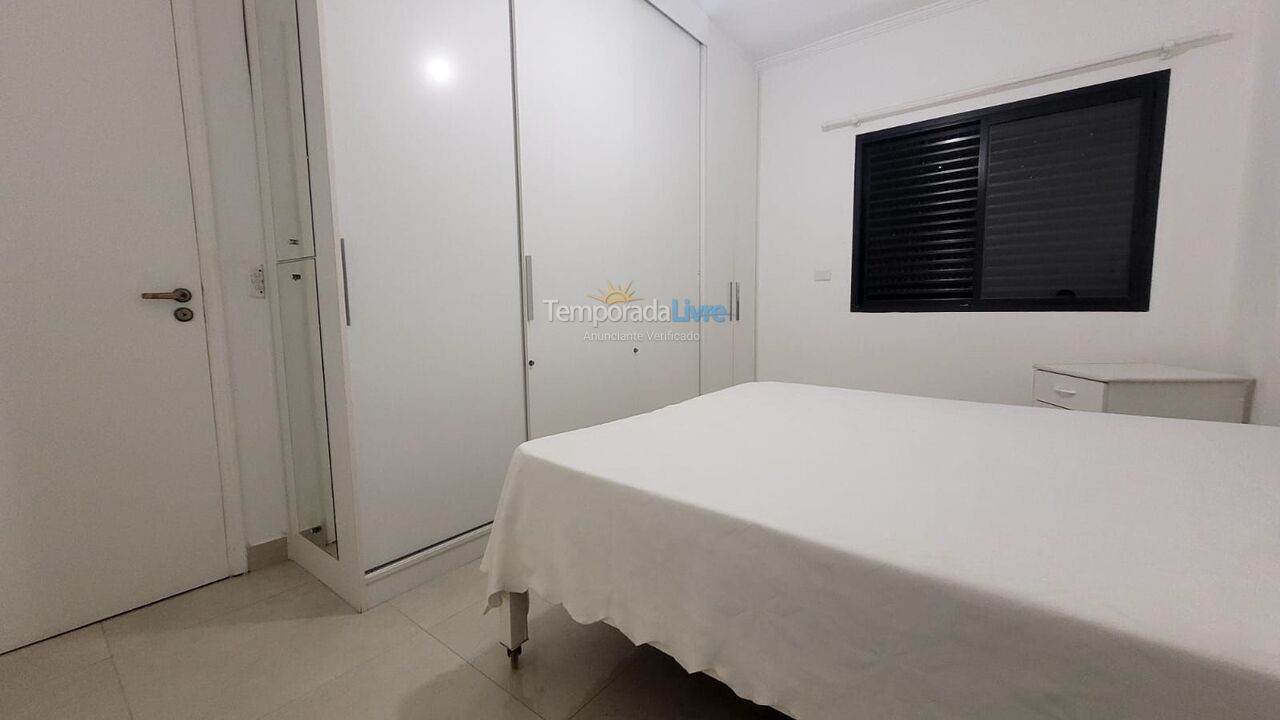 Apartamento para alquiler de vacaciones em Guarujá (Praia do Tombo)